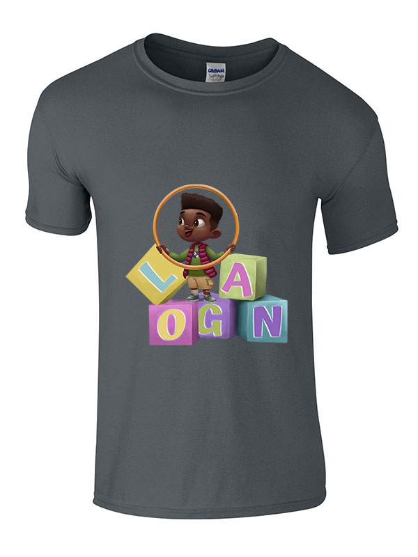 Logan on Blocks T-shirt