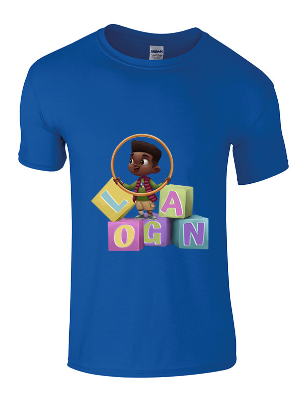 Logan on Blocks T-shirt